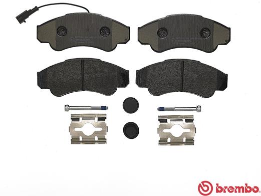 A.B.S. P 23 092 BREMBO Bremsbelagsatz, Scheibenbremse